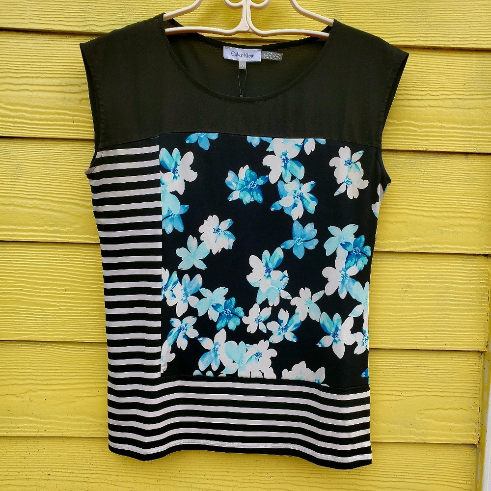 CALVIN  KLEIN. Women  top sz S